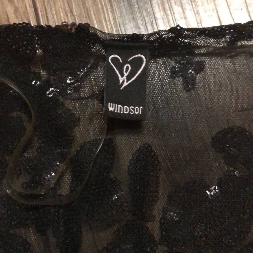 Windsor Sequin Mesh Duster - Picture 2 of 6